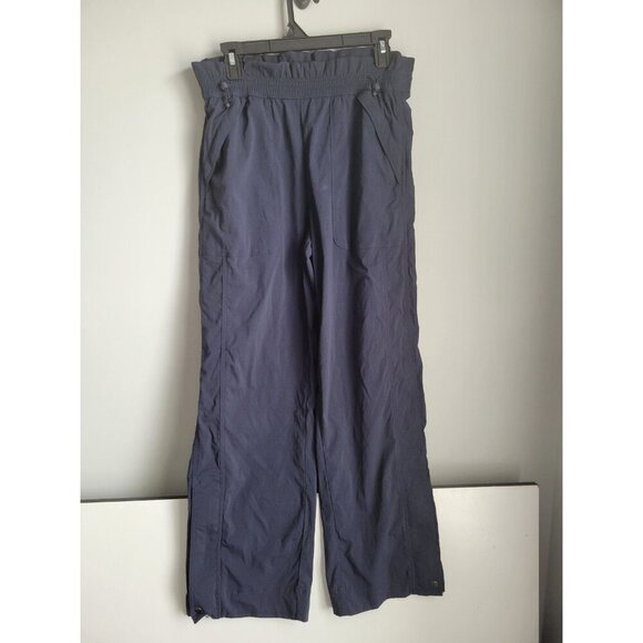 Athleta Trekkie High Rise Parachute Pant Navy Gopcore Size 6 - Picture 1 of 5